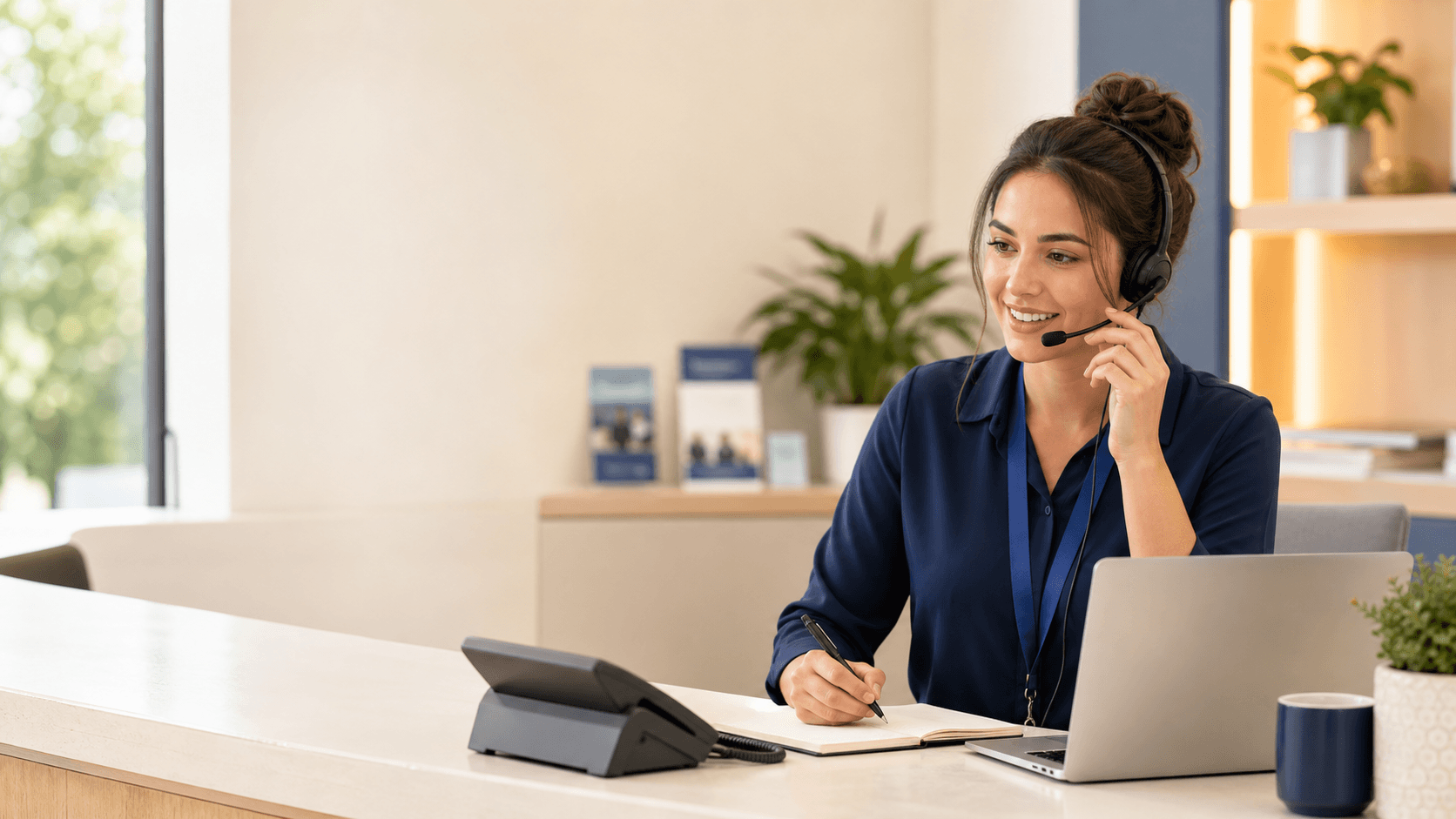 Support coordinator ready to help by phone and email